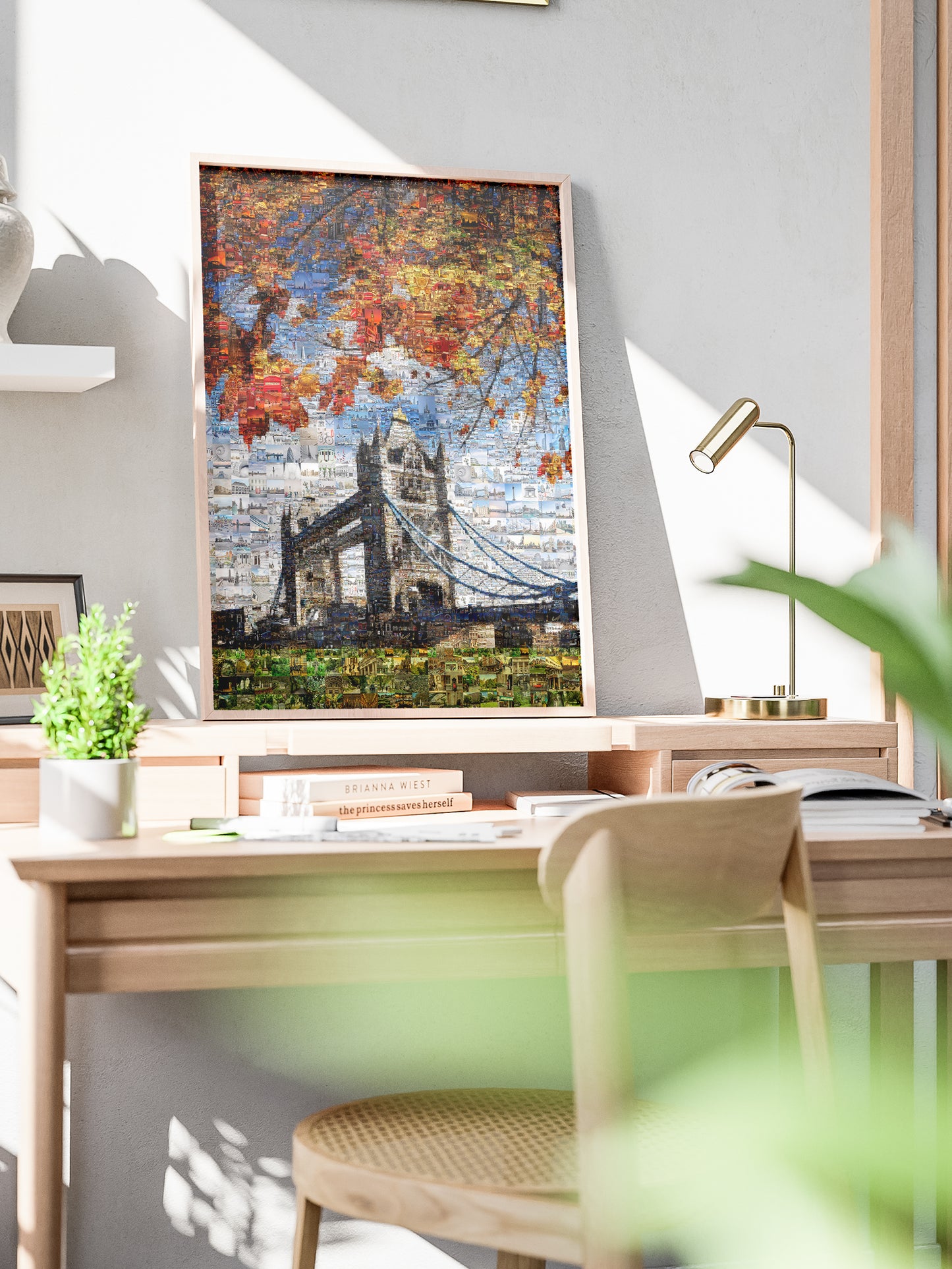 Stunning London Mosaic Artwork - Iconic Tower Bridge and Cityscape AtelierMosaics