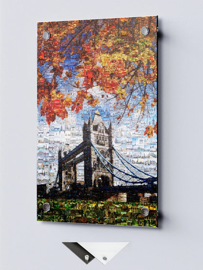 Stunning London Mosaic Artwork - Iconic Tower Bridge and Cityscape AtelierMosaics
