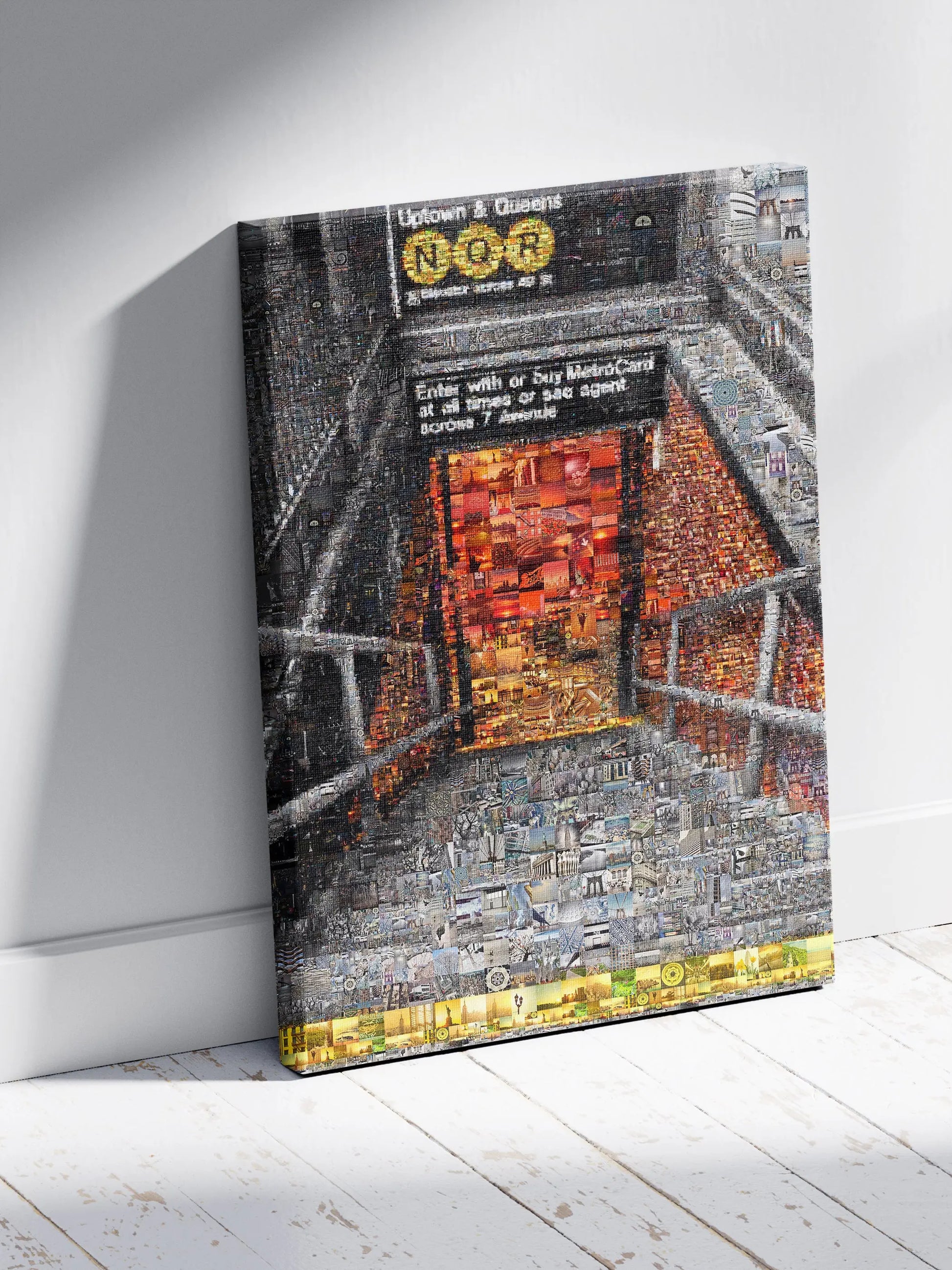 Uptown & Queens Subway Mosaic Art - Unique NYC Wall Decor for Home and Office AtelierMosaics