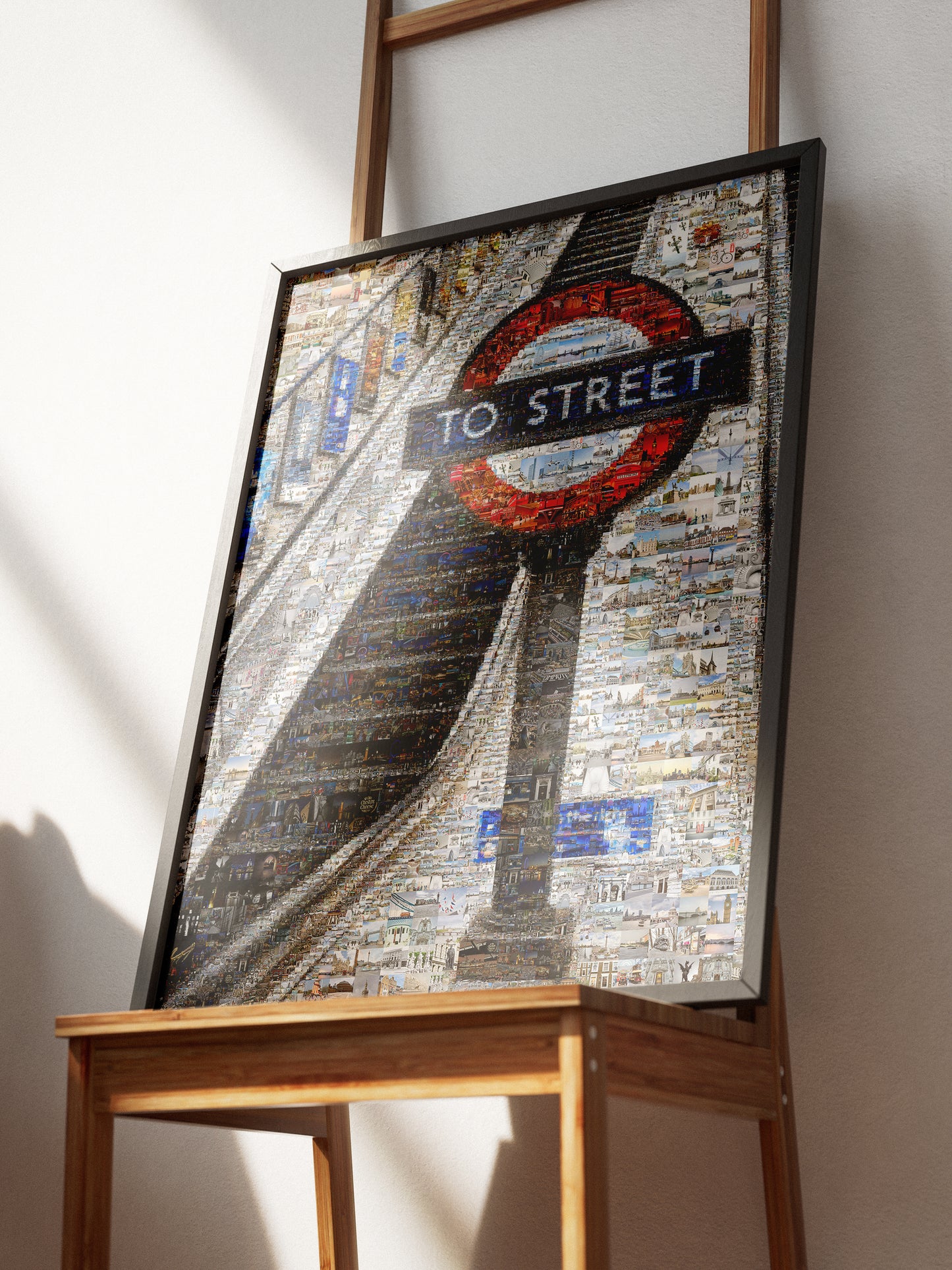 Stunning London Mosaic Art: Iconic 'To Street' Underground Sign Artwork AtelierMosaics
