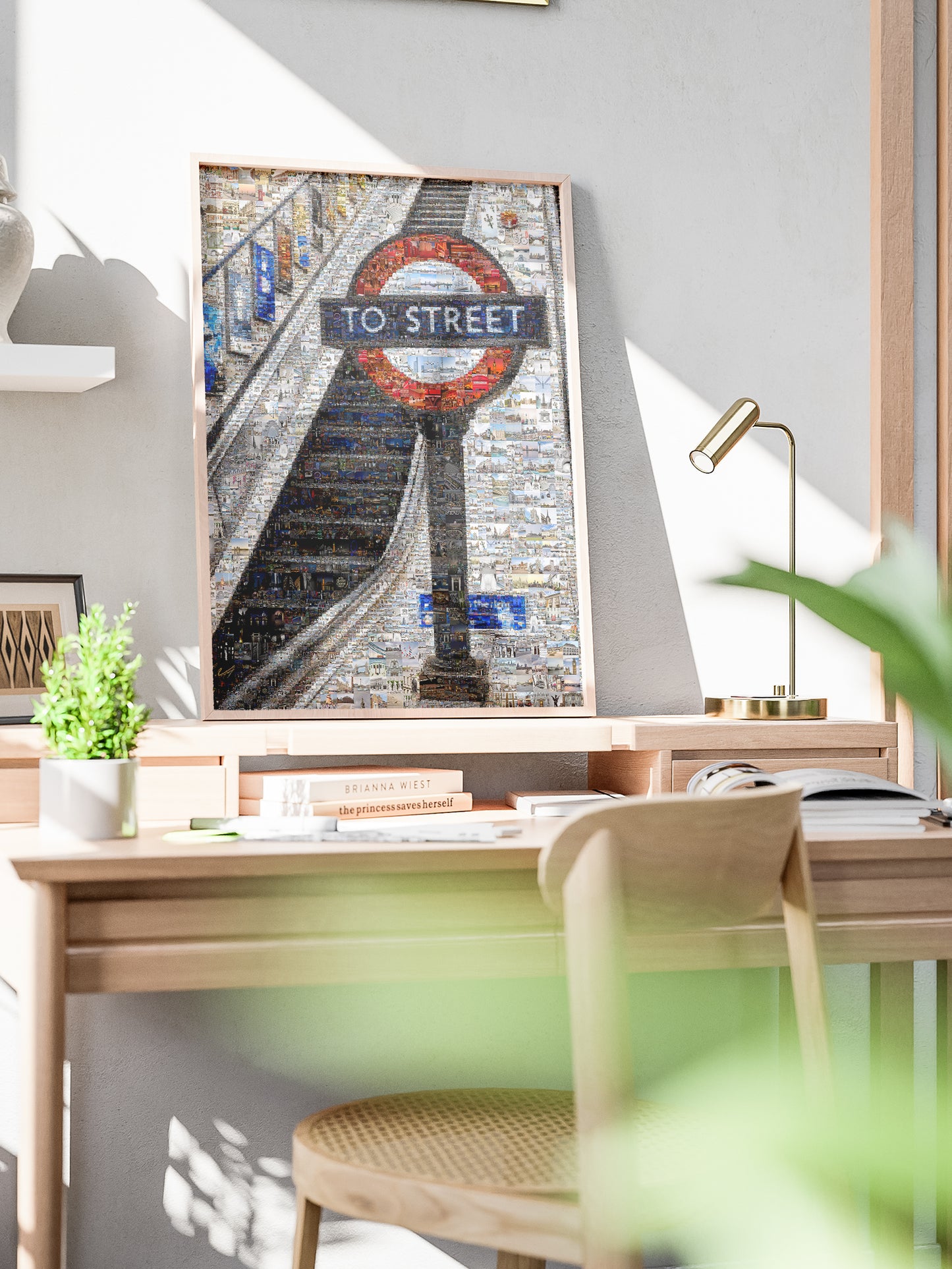 Stunning London Mosaic Art: Iconic 'To Street' Underground Sign Artwork AtelierMosaics