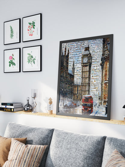 London Mosaic Art: Iconic Big Ben and UK Landmarks - Perfect Wall Decor AtelierMosaics
