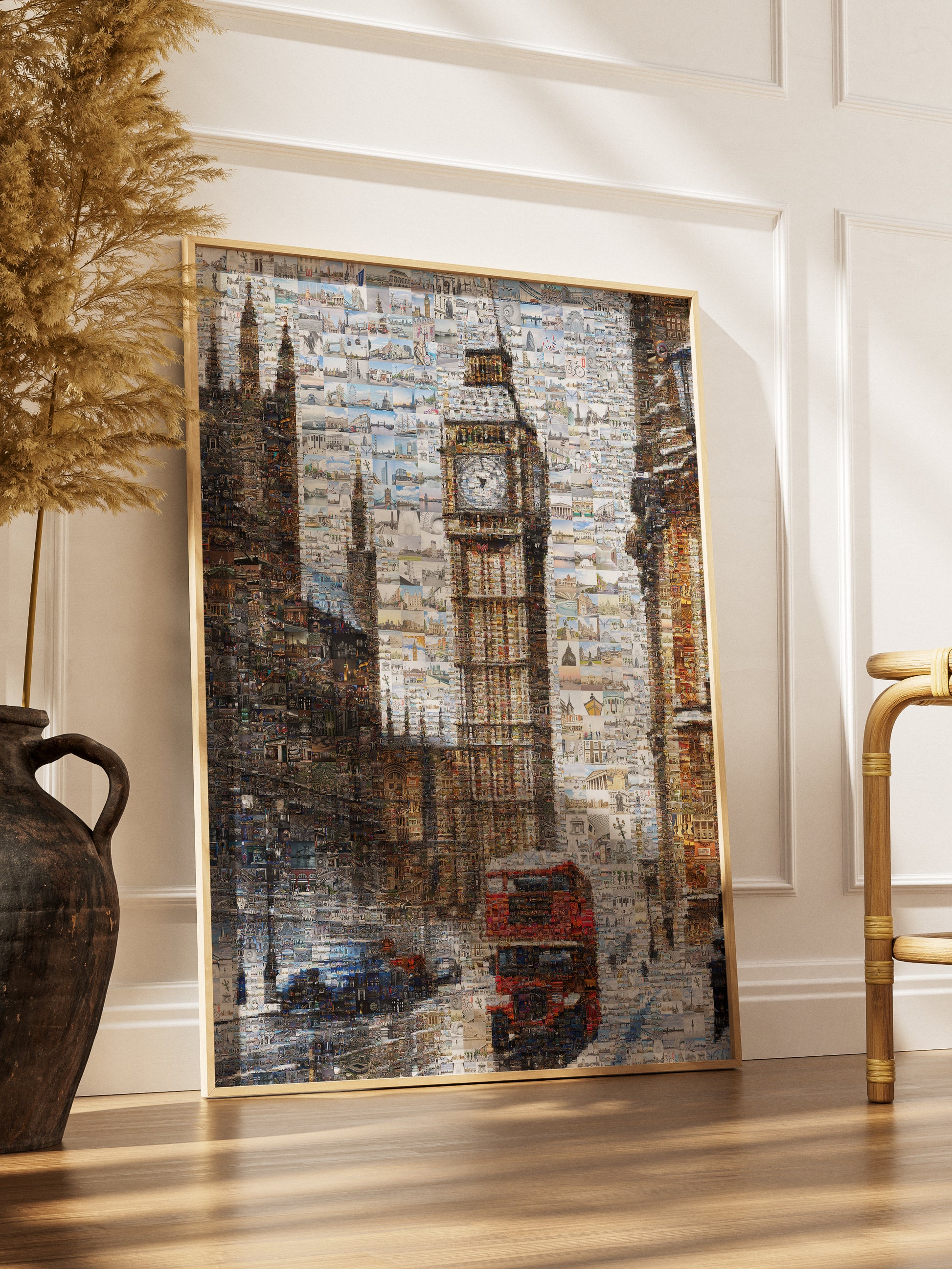 London Mosaic Art: Iconic Big Ben and UK Landmarks - Perfect Wall Decor AtelierMosaics