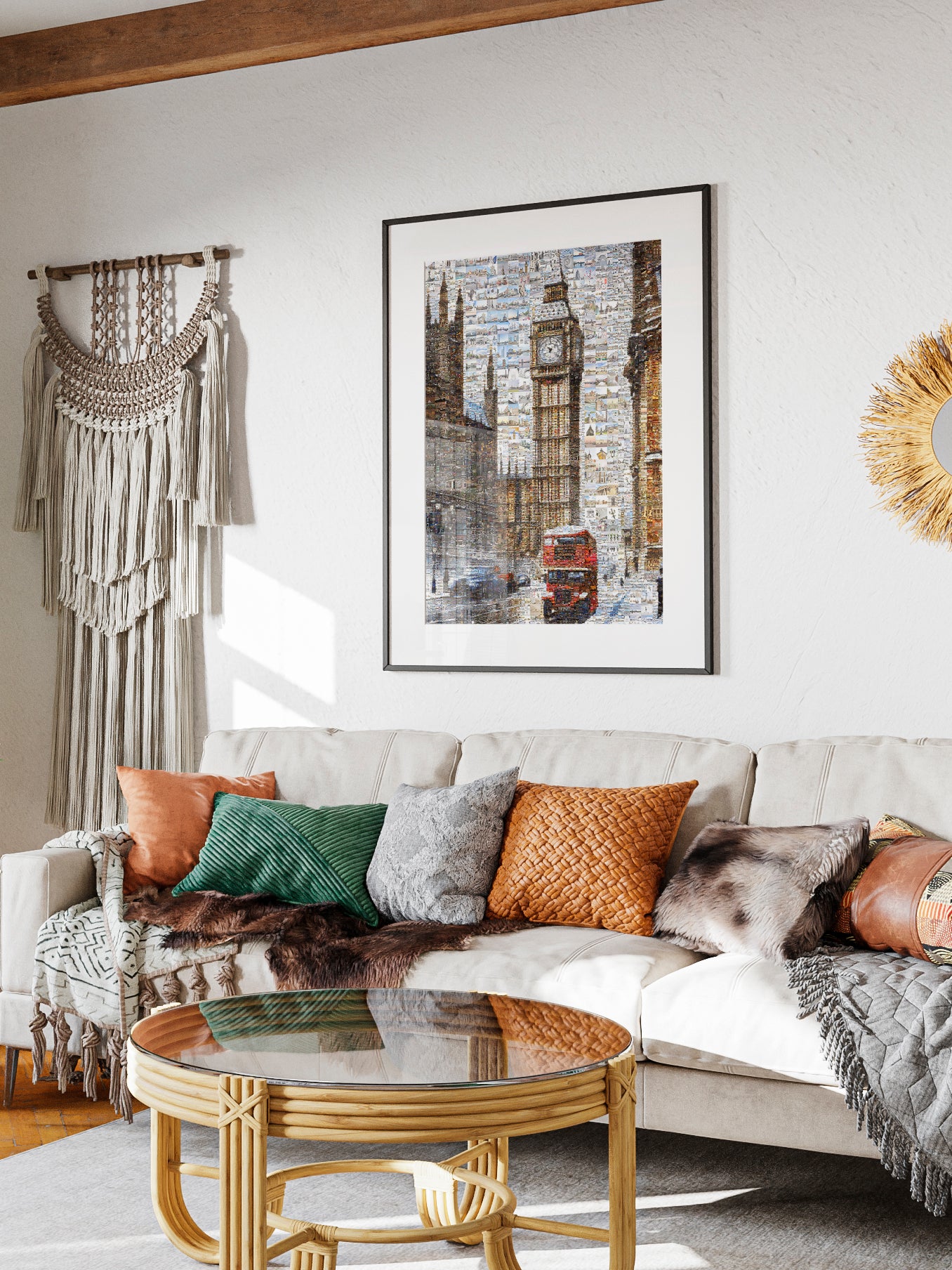 London Mosaic Art: Iconic Big Ben and UK Landmarks - Perfect Wall Decor AtelierMosaics
