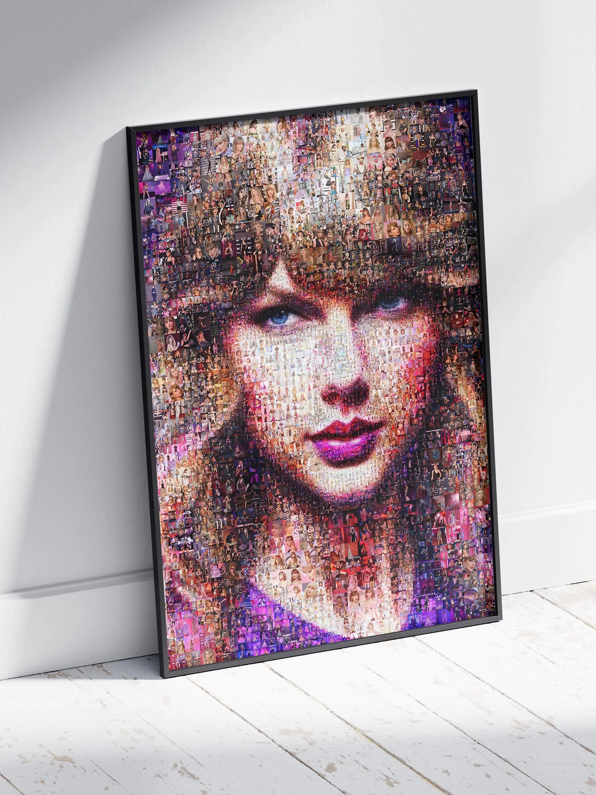 Stunning Taylor Swift Mosaic Art Print - Unique Fan Gift for Swifties and Music Lovers AtelierMosaics
