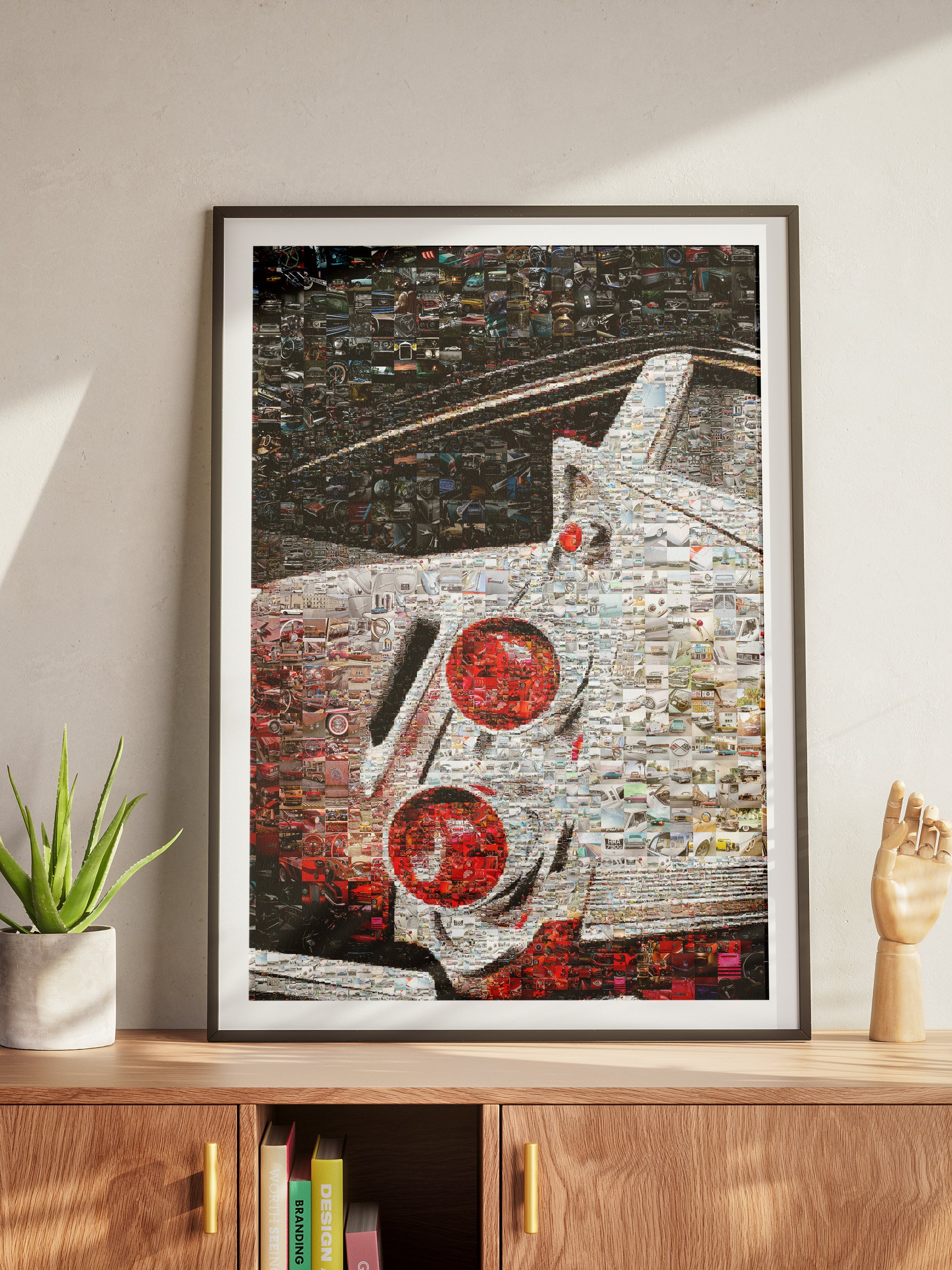 Stunning Automotive Mosaic Artwork - Unique Car & Vehicle Collage for Enthusiasts AtelierMosaics