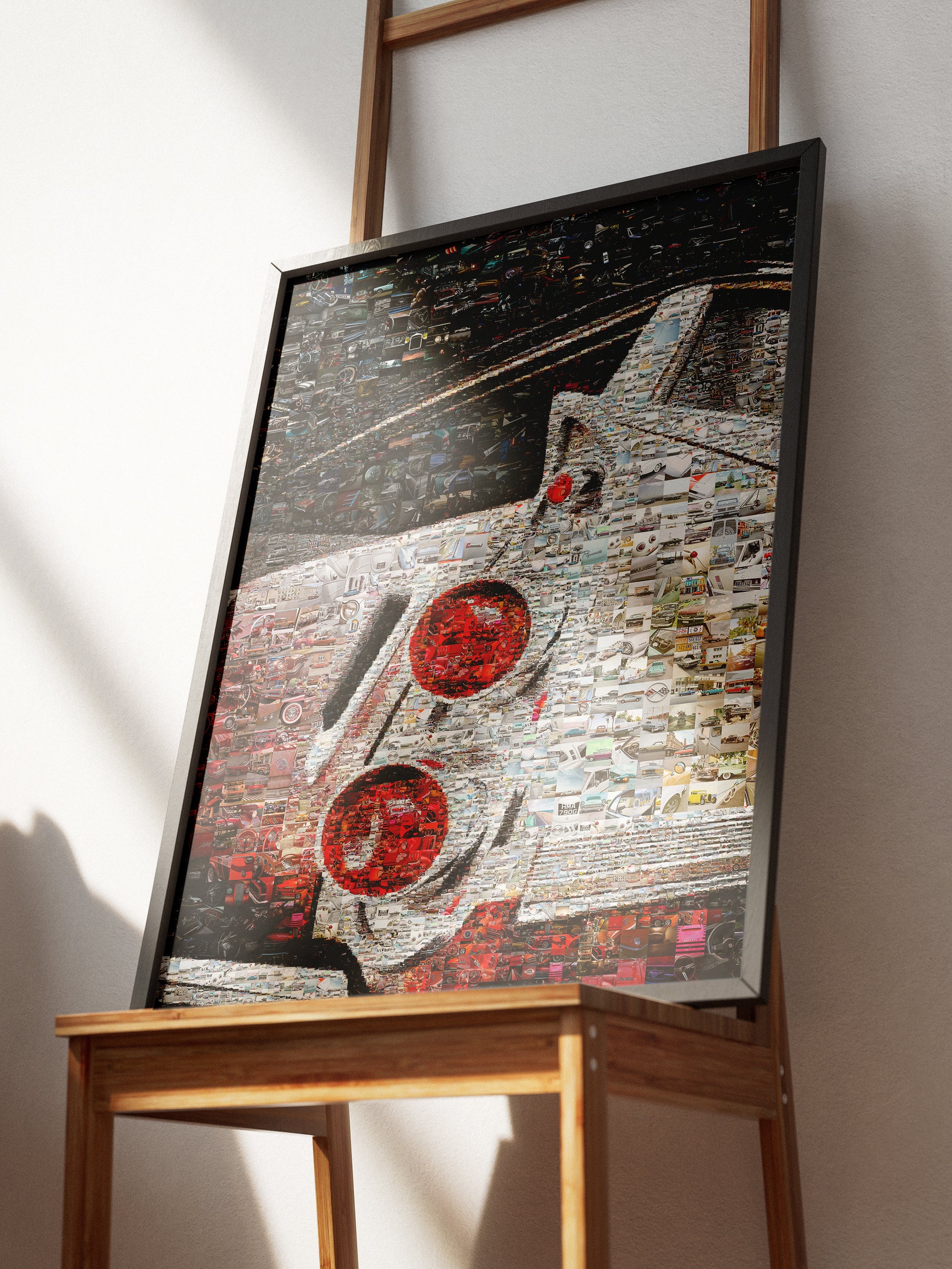 Stunning Automotive Mosaic Artwork - Unique Car & Vehicle Collage for Enthusiasts AtelierMosaics