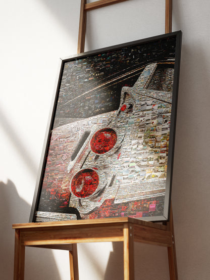 Stunning Automotive Mosaic Artwork - Unique Car & Vehicle Collage for Enthusiasts AtelierMosaics