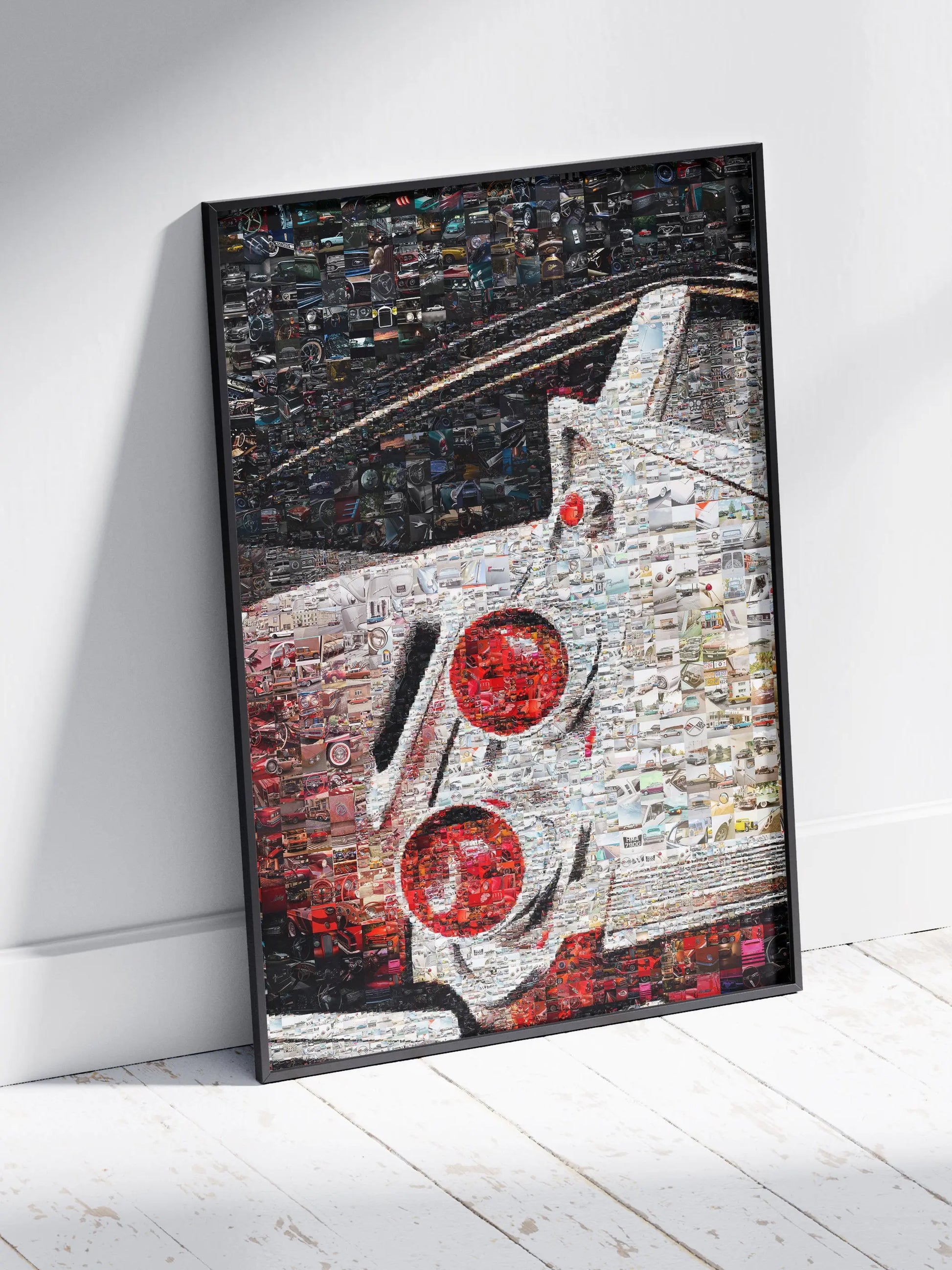 Stunning Automotive Mosaic Artwork - Unique Car & Vehicle Collage for Enthusiasts AtelierMosaics