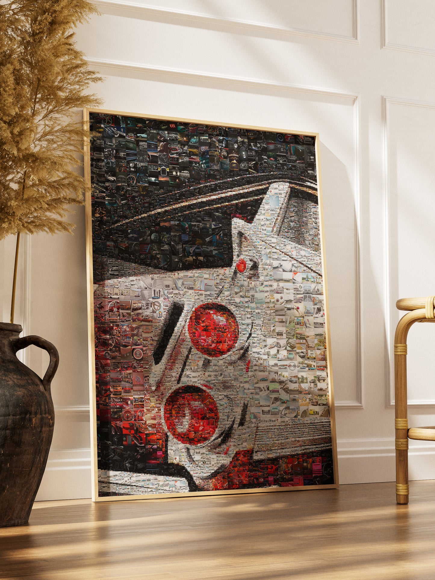 Stunning Automotive Mosaic Artwork - Unique Car & Vehicle Collage for Enthusiasts AtelierMosaics