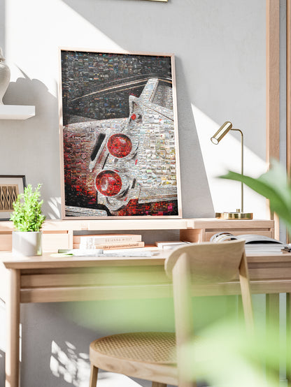 Stunning Automotive Mosaic Artwork - Unique Car & Vehicle Collage for Enthusiasts AtelierMosaics