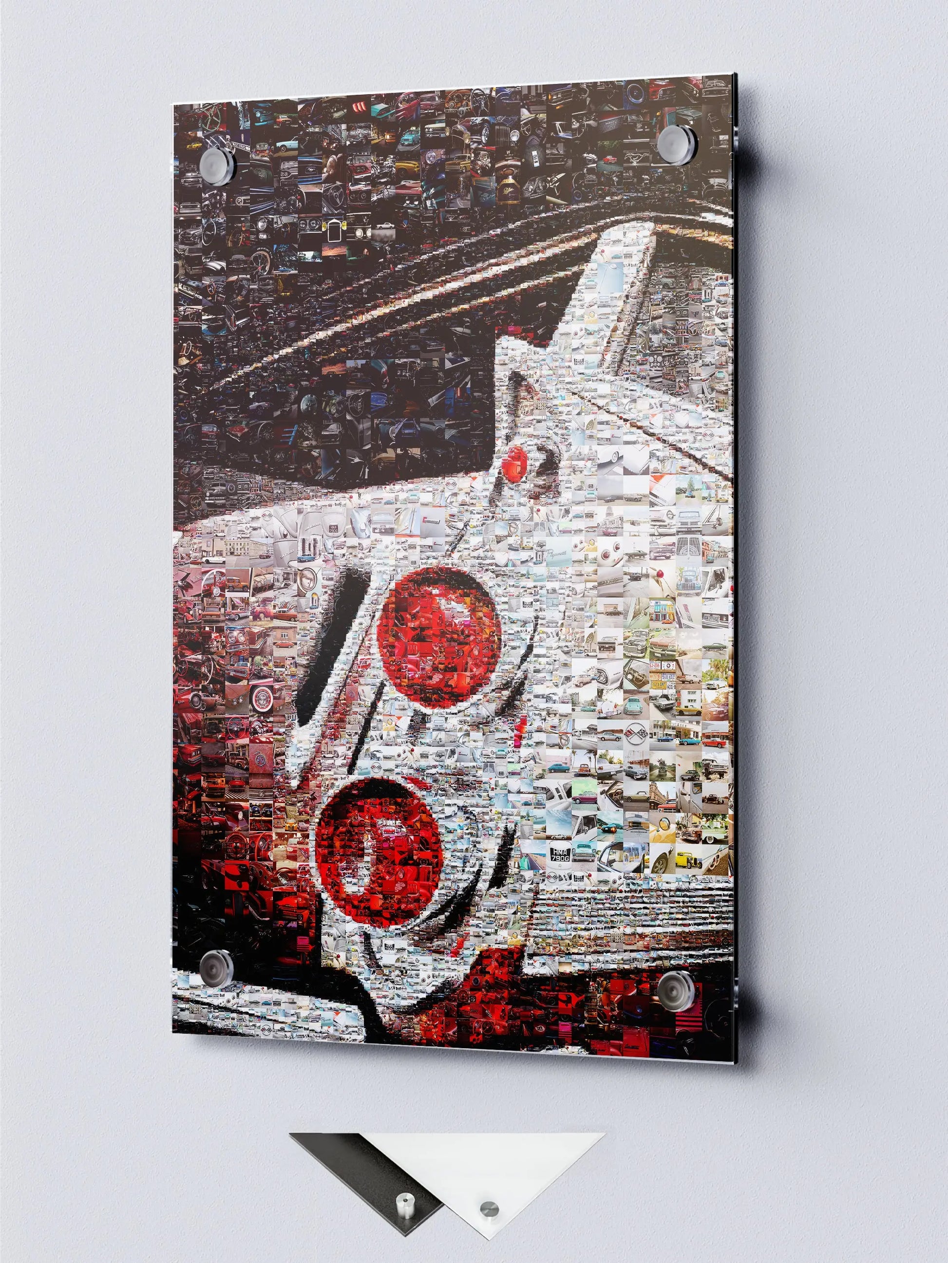 Stunning Automotive Mosaic Artwork - Unique Car & Vehicle Collage for Enthusiasts AtelierMosaics
