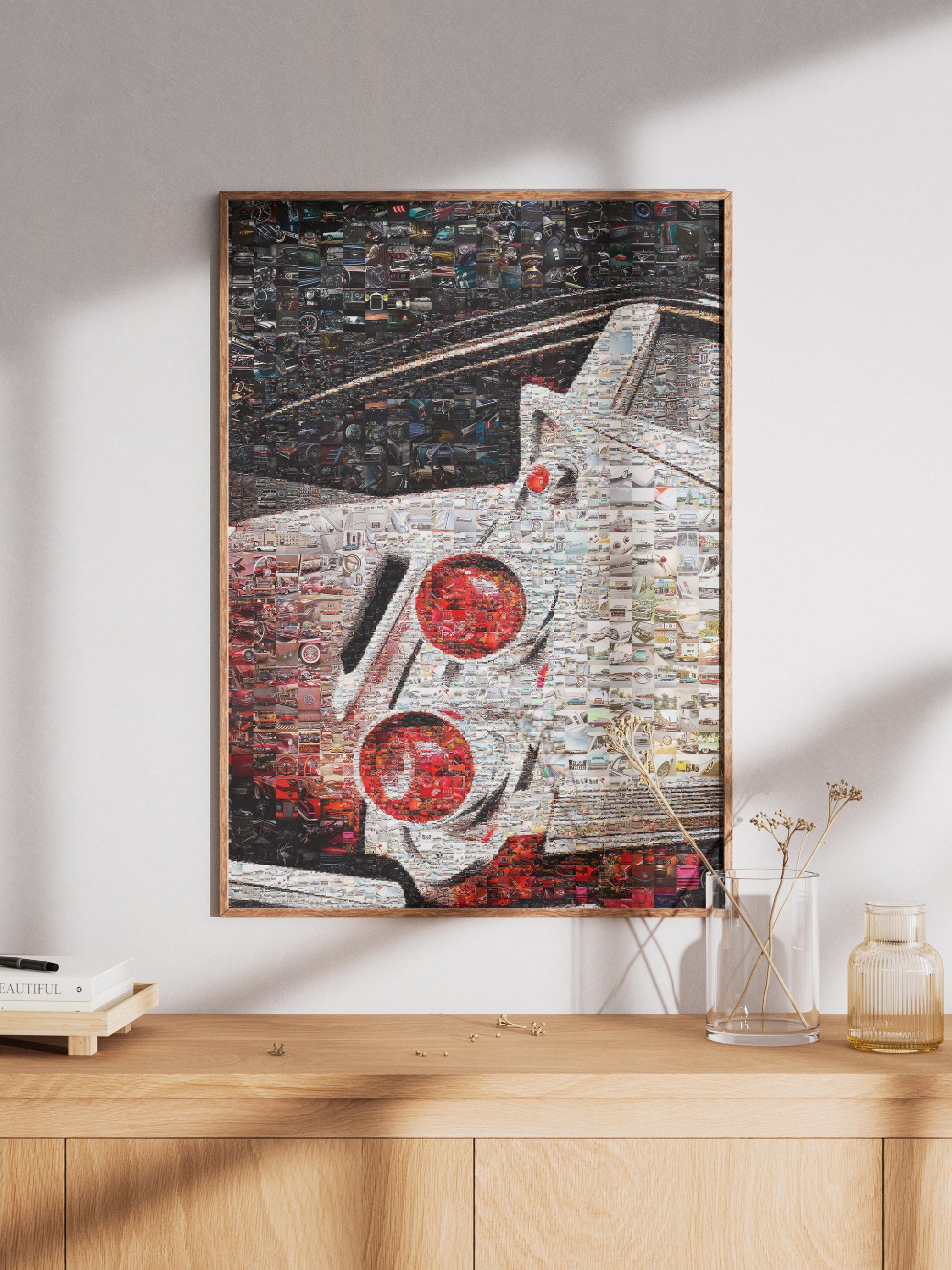 Stunning Automotive Mosaic Artwork - Unique Car & Vehicle Collage for Enthusiasts AtelierMosaics