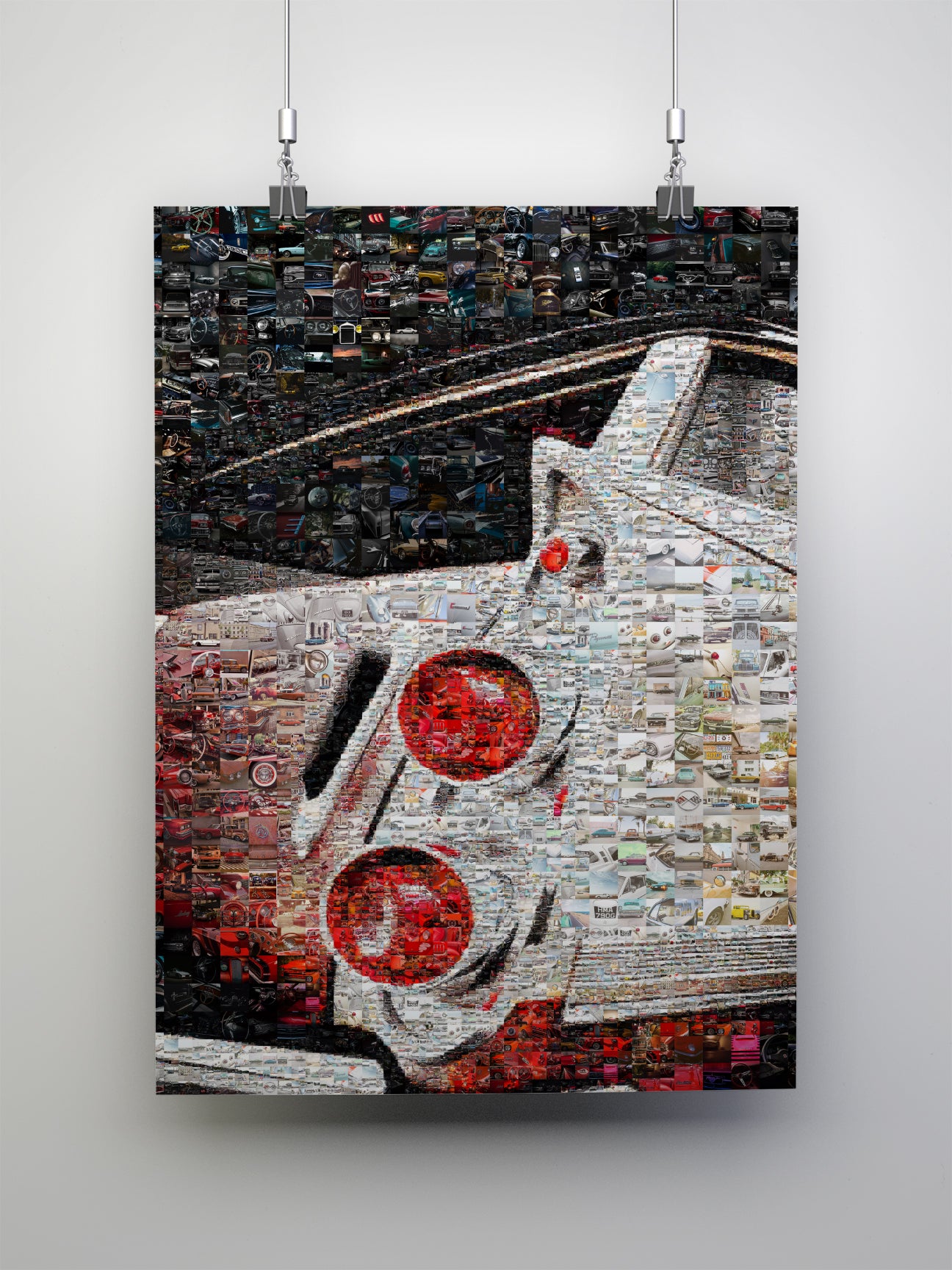 Stunning Automotive Mosaic Artwork - Unique Car & Vehicle Collage for Enthusiasts AtelierMosaics