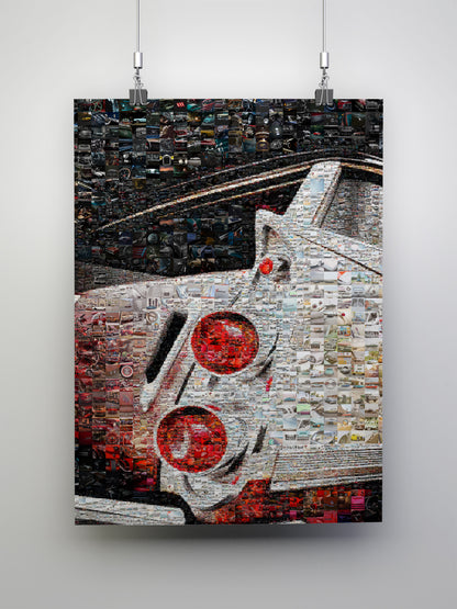 Stunning Automotive Mosaic Artwork - Unique Car & Vehicle Collage for Enthusiasts AtelierMosaics