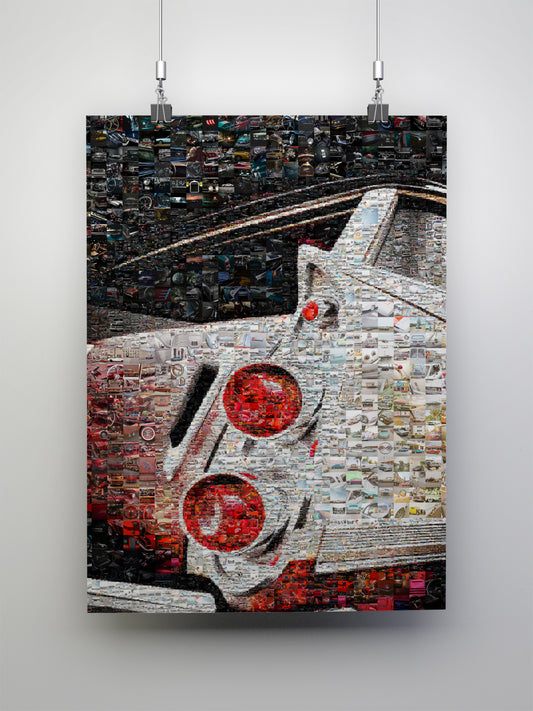 Stunning Automotive Mosaic Artwork - Unique Car & Vehicle Collage for Enthusiasts AtelierMosaics
