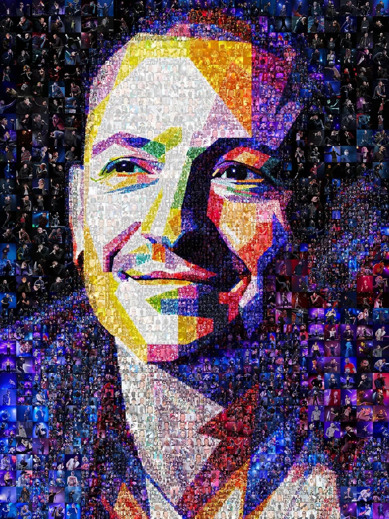 Chester Bennington Mosaic Artwork - Celebrating Linkin Park's Legacy in Stunning Detail AtelierMosaics