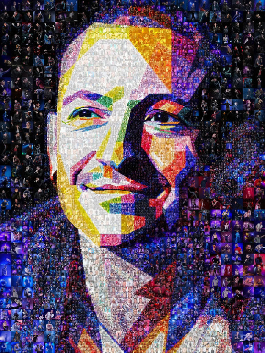Chester Bennington Mosaic Artwork - Celebrating Linkin Park's Legacy in Stunning Detail AtelierMosaics