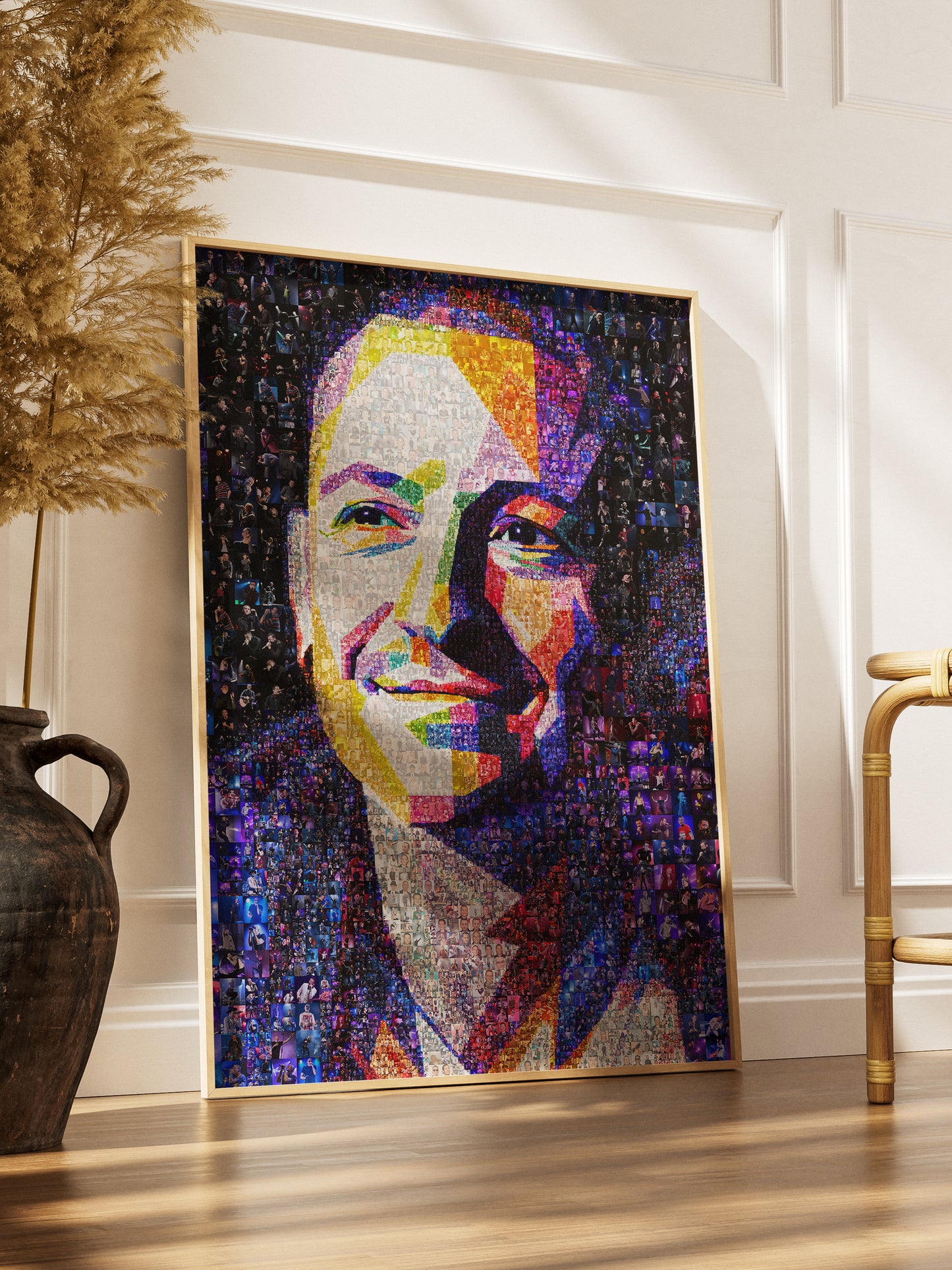 Chester Bennington Mosaic Artwork - Celebrating Linkin Park's Legacy in Stunning Detail AtelierMosaics