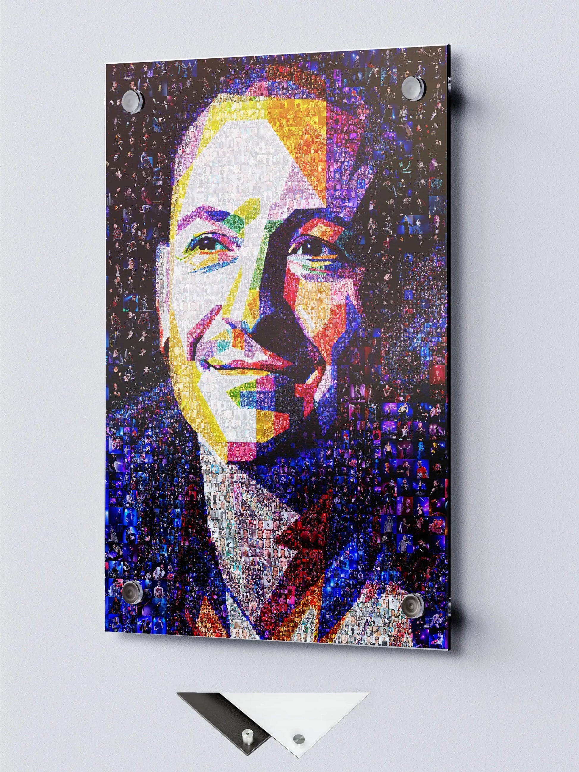 Chester Bennington Mosaic Artwork - Celebrating Linkin Park's Legacy in Stunning Detail AtelierMosaics
