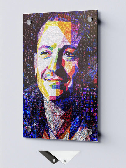 Chester Bennington Mosaic Artwork - Celebrating Linkin Park's Legacy in Stunning Detail AtelierMosaics