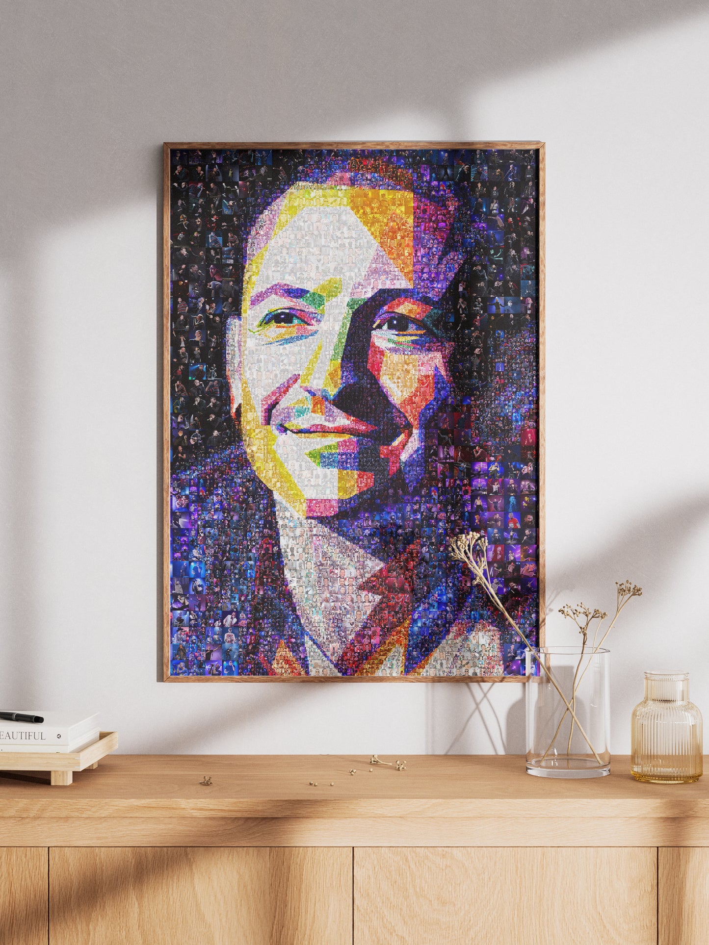 Chester Bennington Mosaic Artwork - Celebrating Linkin Park's Legacy in Stunning Detail AtelierMosaics