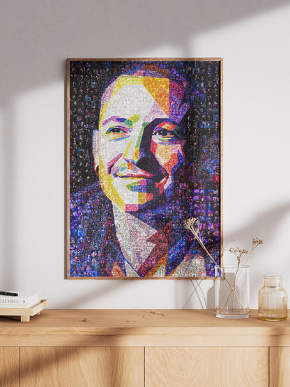 Chester Bennington Mosaic Artwork - Celebrating Linkin Park's Legacy in Stunning Detail AtelierMosaics