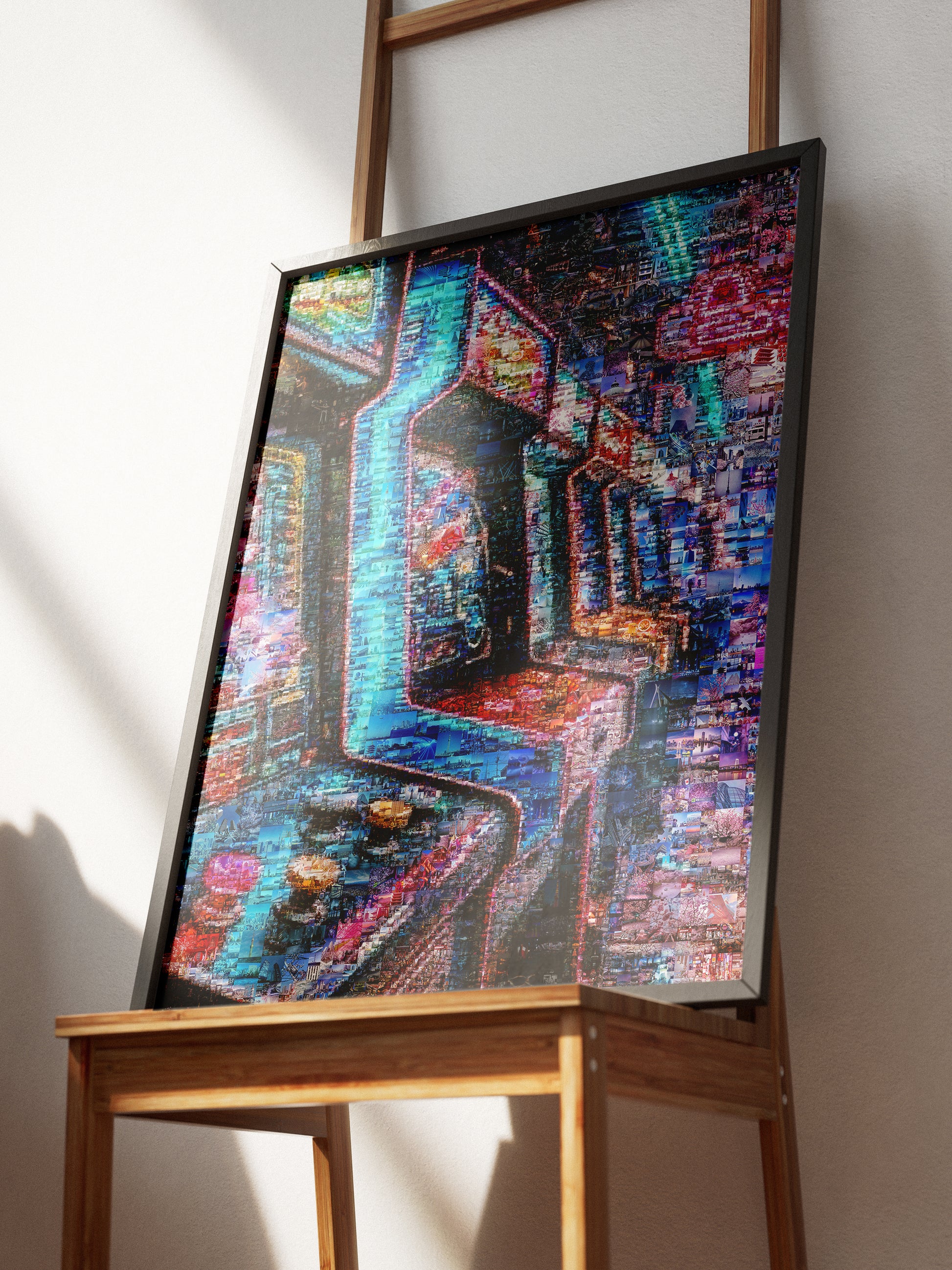 Tokyo Arcade Nights – Japanese Mosaic Wall Art AtelierMosaics