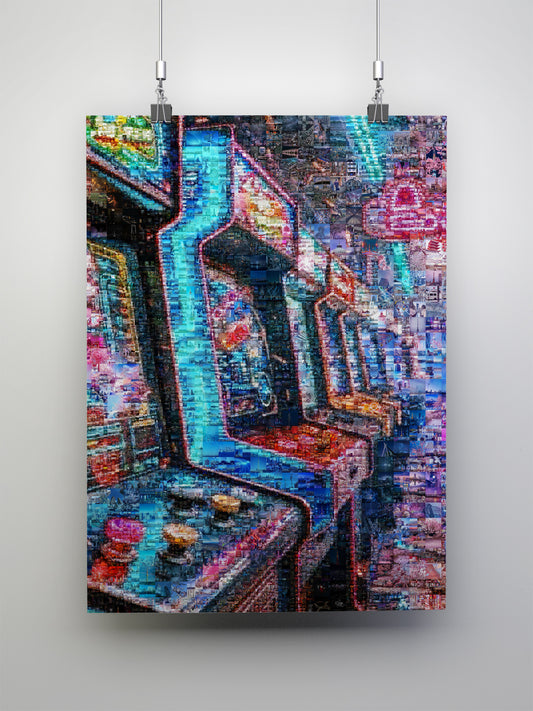 Tokyo Arcade Nights – Japanese Mosaic Wall Art AtelierMosaics