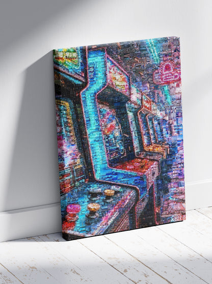 Tokyo Arcade Nights – Japanese Mosaic Wall Art AtelierMosaics