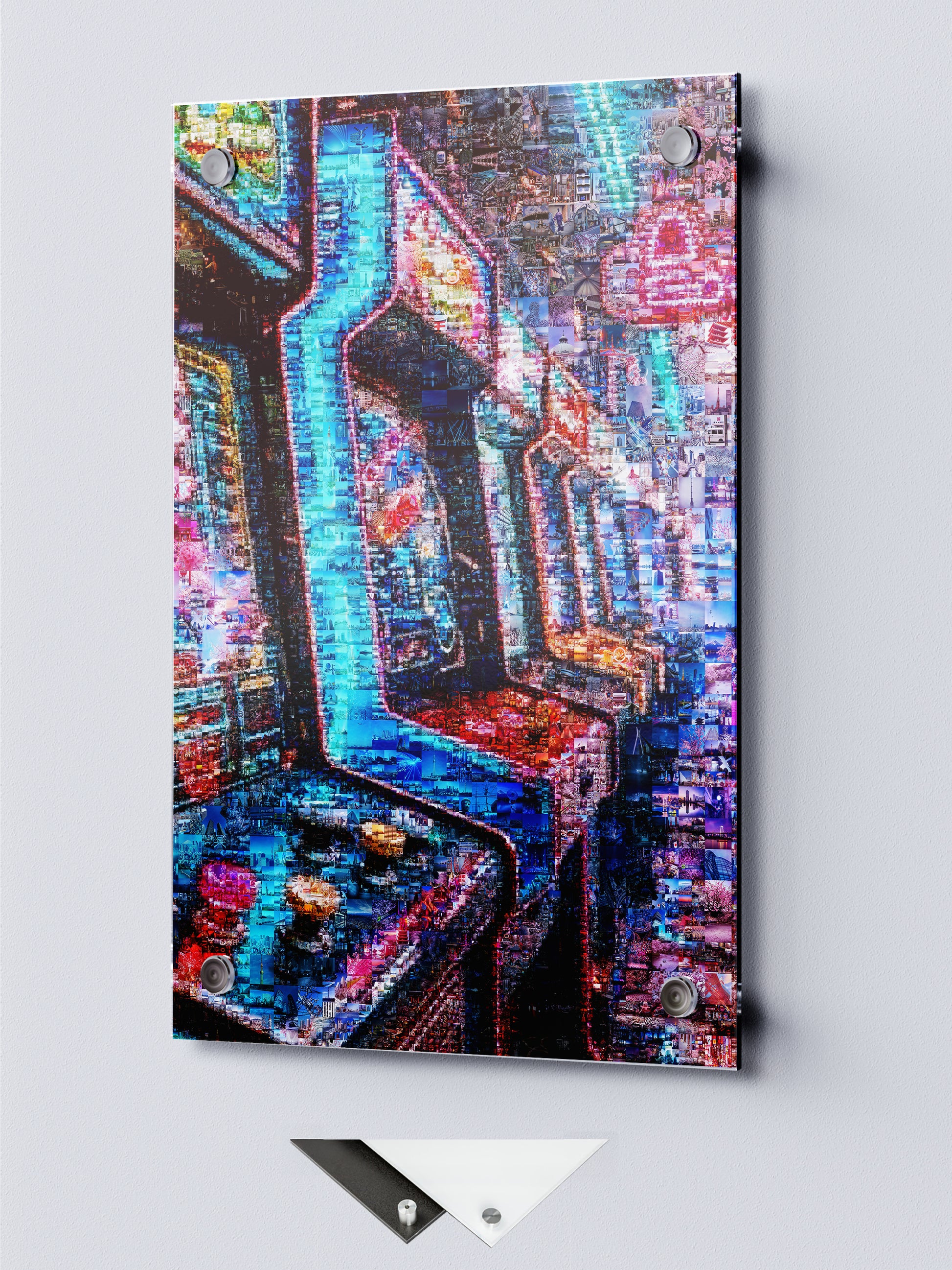 Tokyo Arcade Nights – Japanese Mosaic Wall Art AtelierMosaics