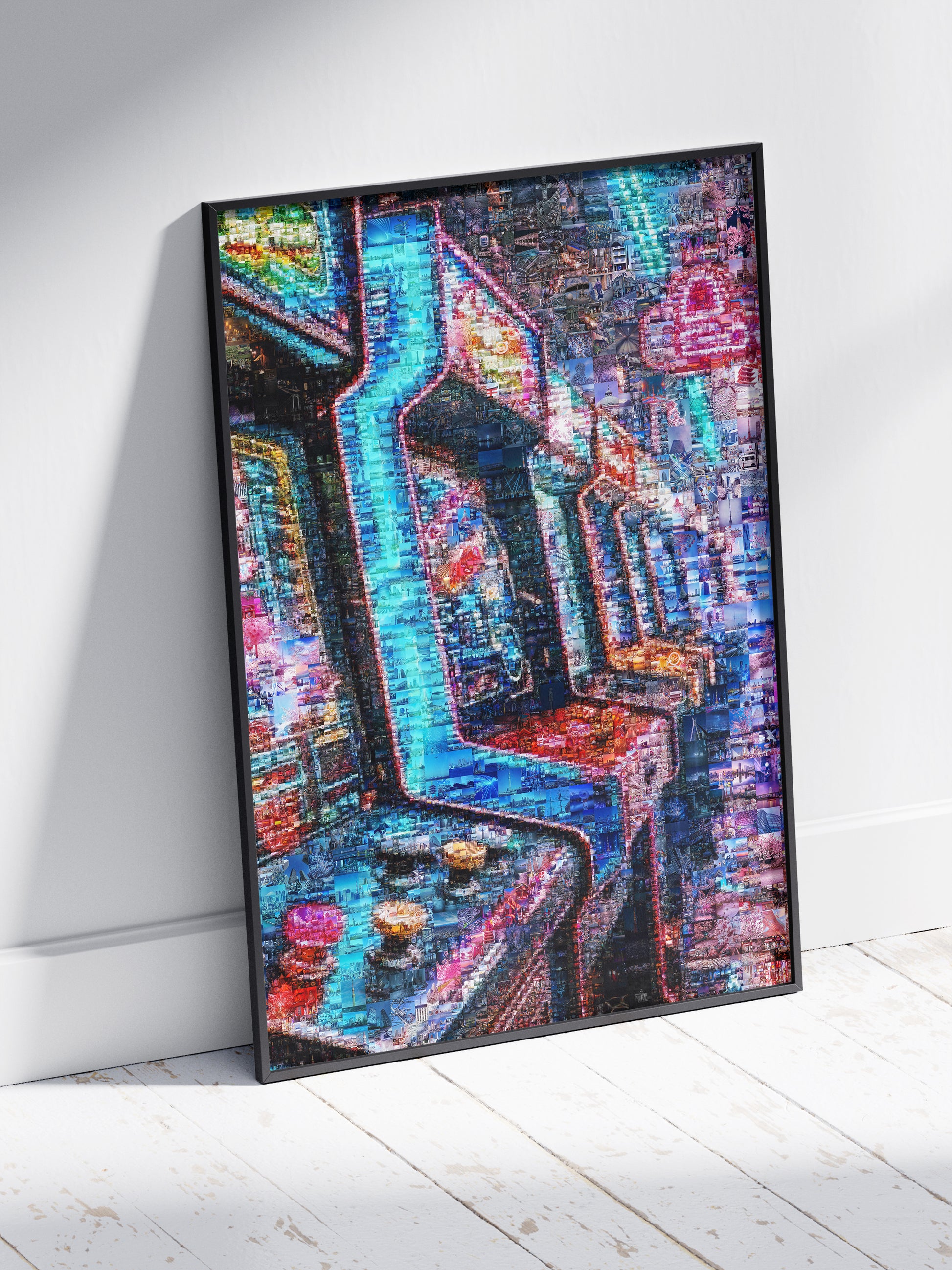 Tokyo Arcade Nights – Japanese Mosaic Wall Art AtelierMosaics