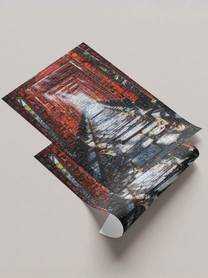 Fushimi Inari Torii – Kyoto Mosaic Wall Art - AtelierMosaics