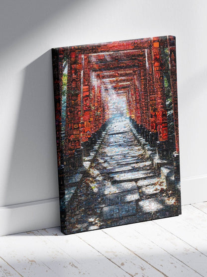 Fushimi Inari Torii – Kyoto Mosaic Wall Art - AtelierMosaics