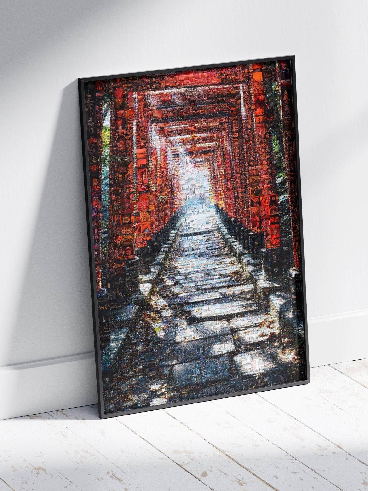 Fushimi Inari Torii – Kyoto Mosaic Wall Art - AtelierMosaics