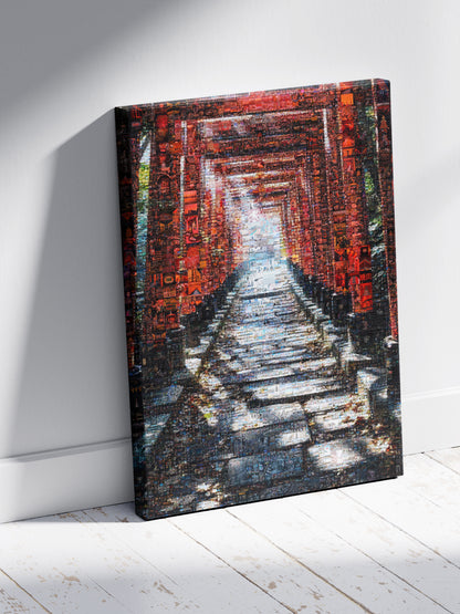 Fushimi Inari Torii – Kyoto Mosaic Wall Art AtelierMosaics