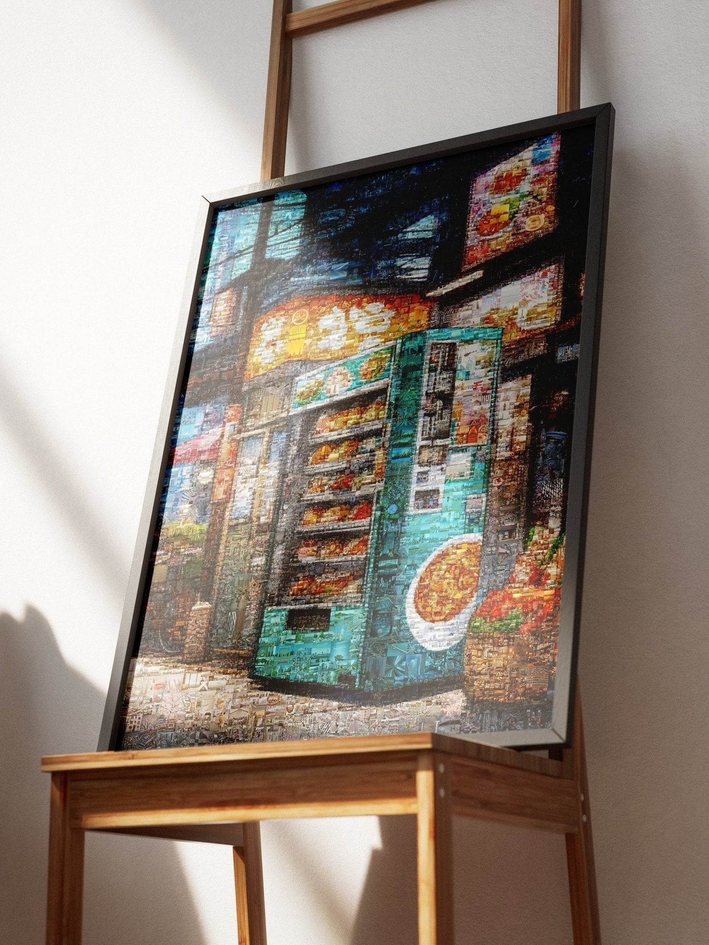 Tokyo Street Vending – Japanese Mosaic Wall Art - AtelierMosaics