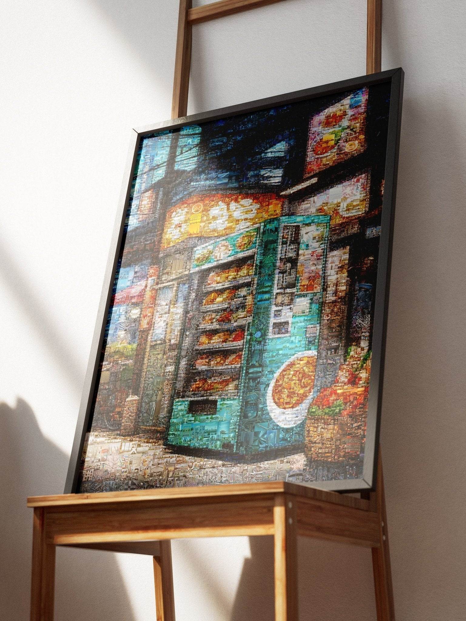Tokyo Street Vending – Japanese Mosaic Wall Art - AtelierMosaics