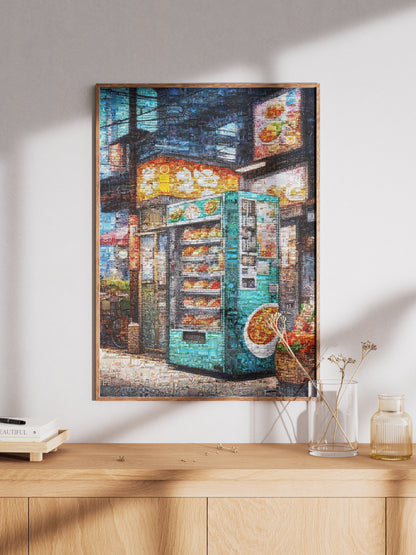 Tokyo Street Vending – Japanese Mosaic Wall Art AtelierMosaics