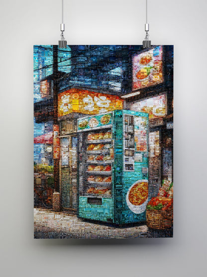 Tokyo Street Vending – Japanese Mosaic Wall Art AtelierMosaics