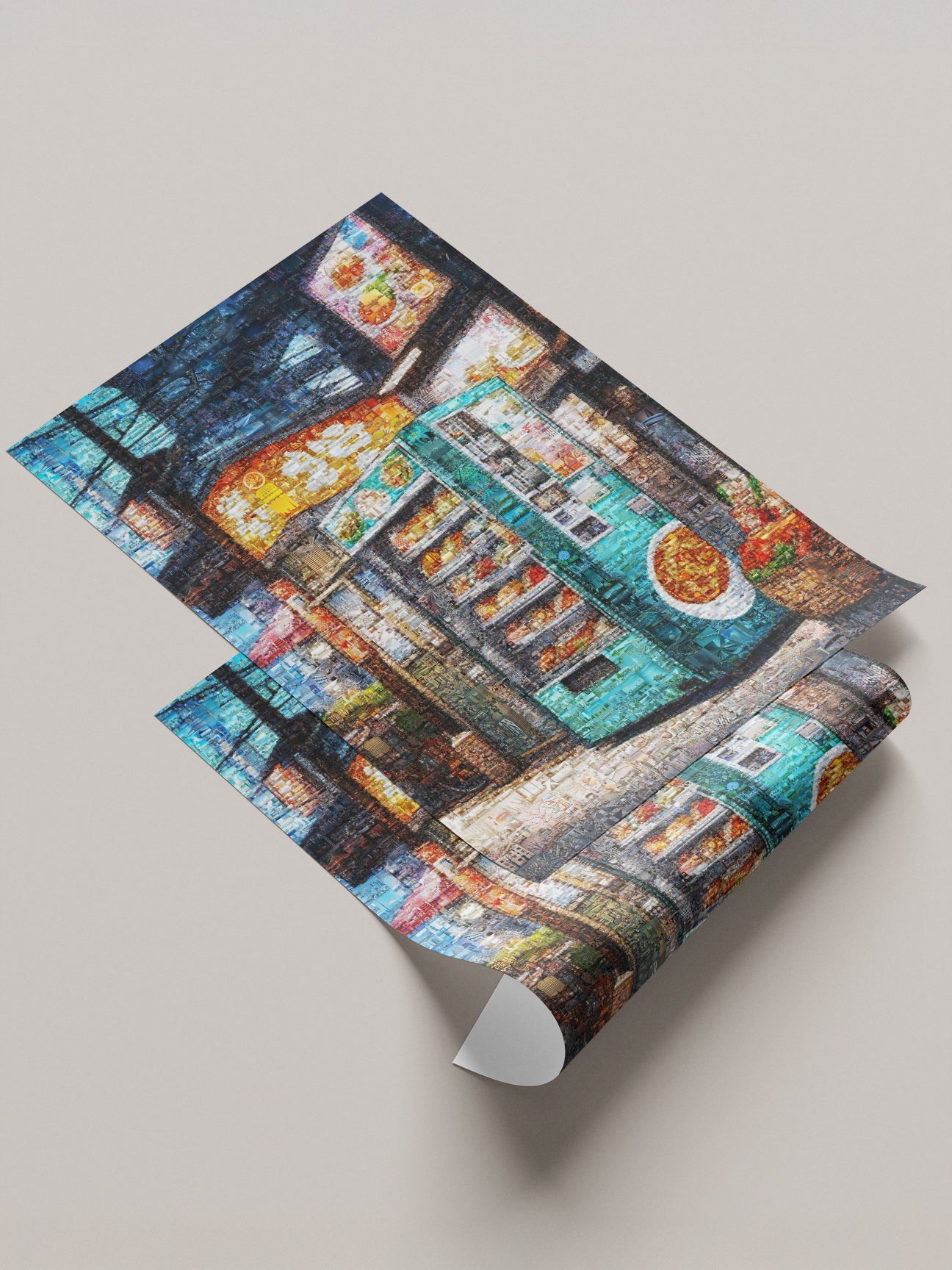 Tokyo Street Vending – Japanese Mosaic Wall Art AtelierMosaics