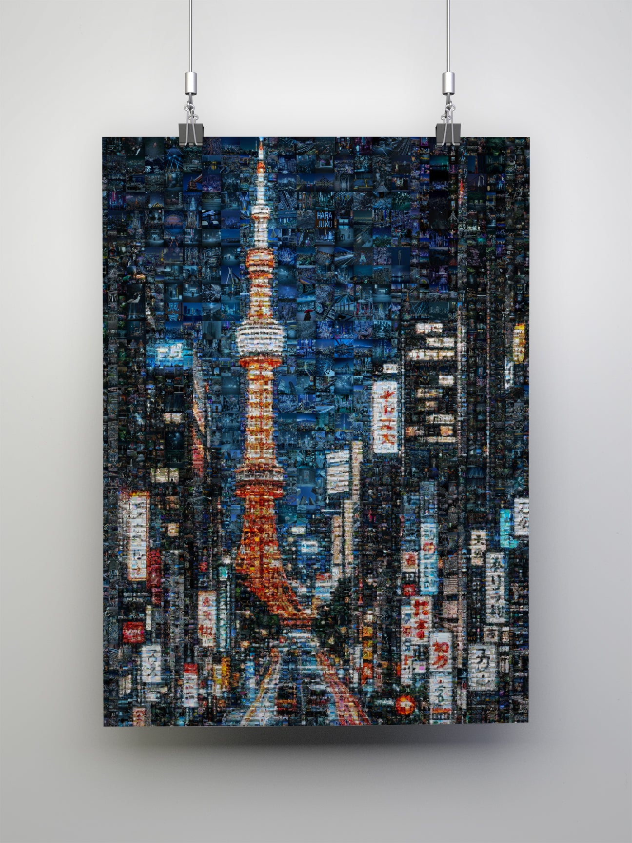 Tokyo Tower Street – Japanese Mosaic Wall Art AtelierMosaics