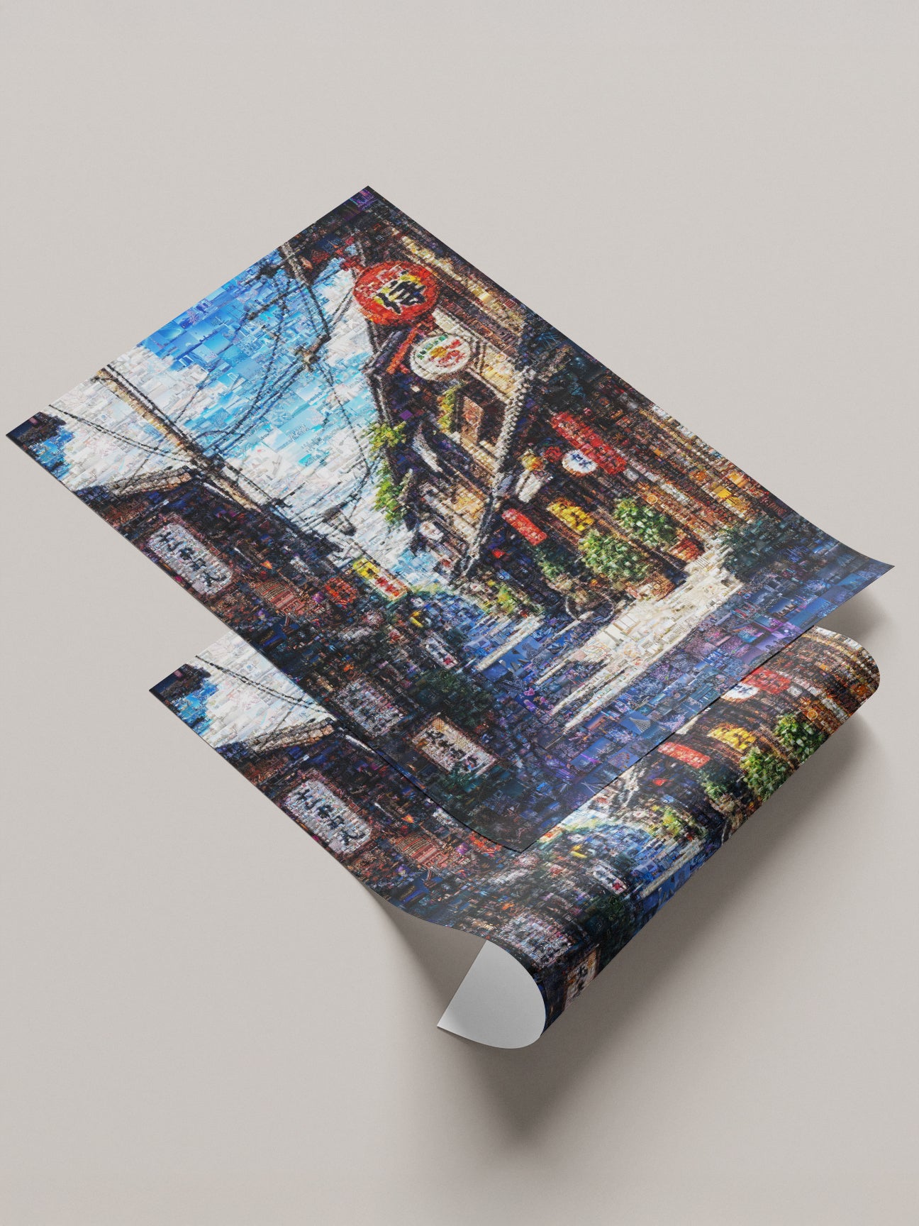 Tokyo Mosaic Art — Traditional Alley with Lanterns AtelierMosaics