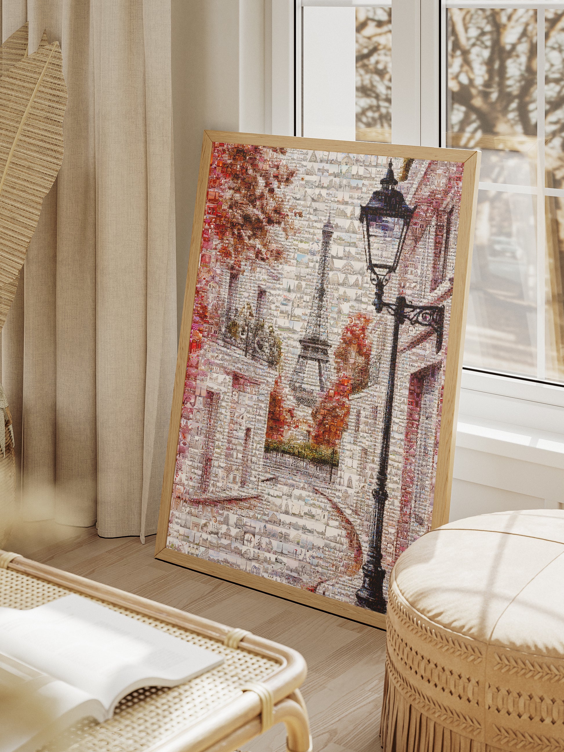 Stunning Paris Mosaic Artwork - Captivating Cityscape of France's Capital AtelierMosaics