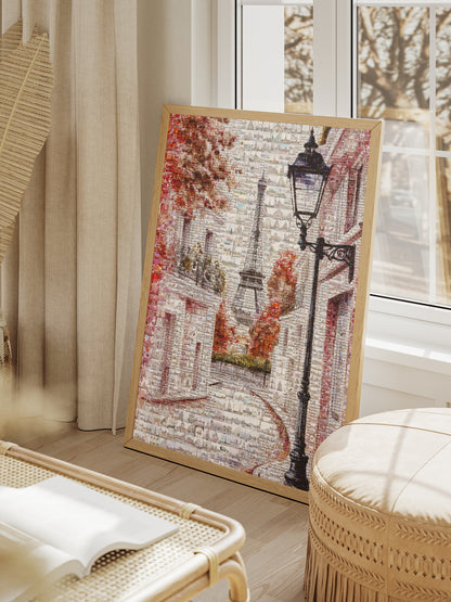 Stunning Paris Mosaic Artwork - Captivating Cityscape of France's Capital AtelierMosaics