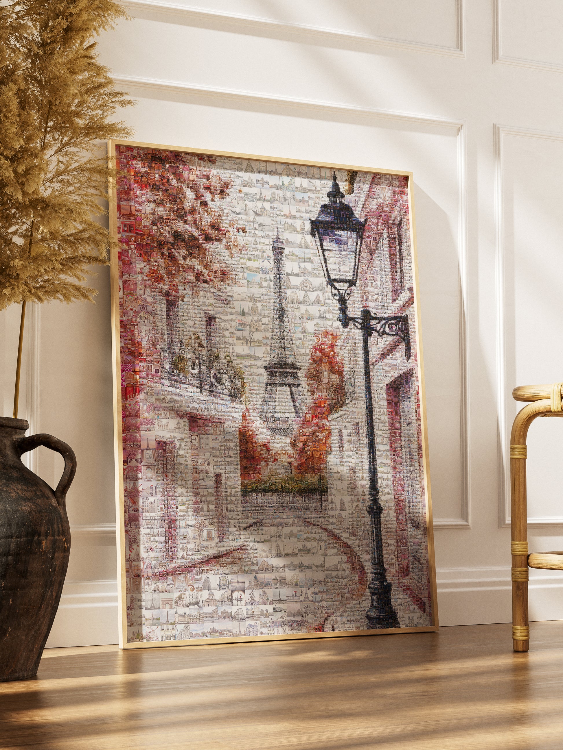 Stunning Paris Mosaic Artwork - Captivating Cityscape of France's Capital AtelierMosaics