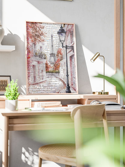 Stunning Paris Mosaic Artwork - Captivating Cityscape of France's Capital AtelierMosaics