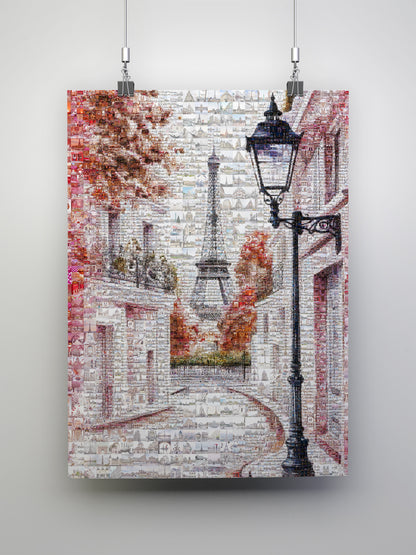 Stunning Paris Mosaic Artwork - Captivating Cityscape of France's Capital AtelierMosaics