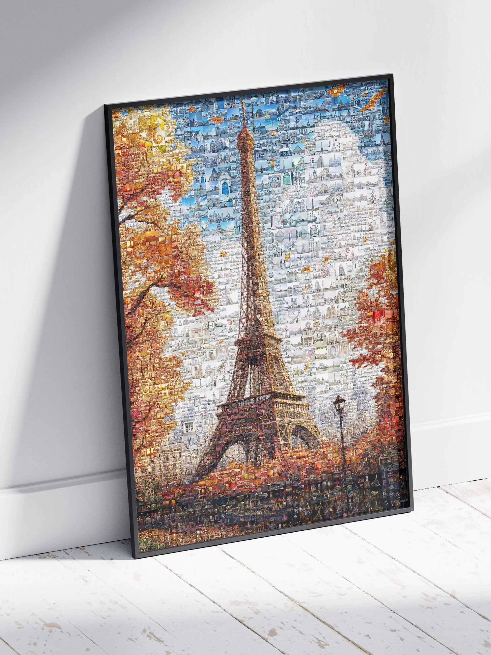 Stunning Paris Mosaic Artwork Featuring the Eiffel Tower - Perfect Home Decor AtelierMosaics