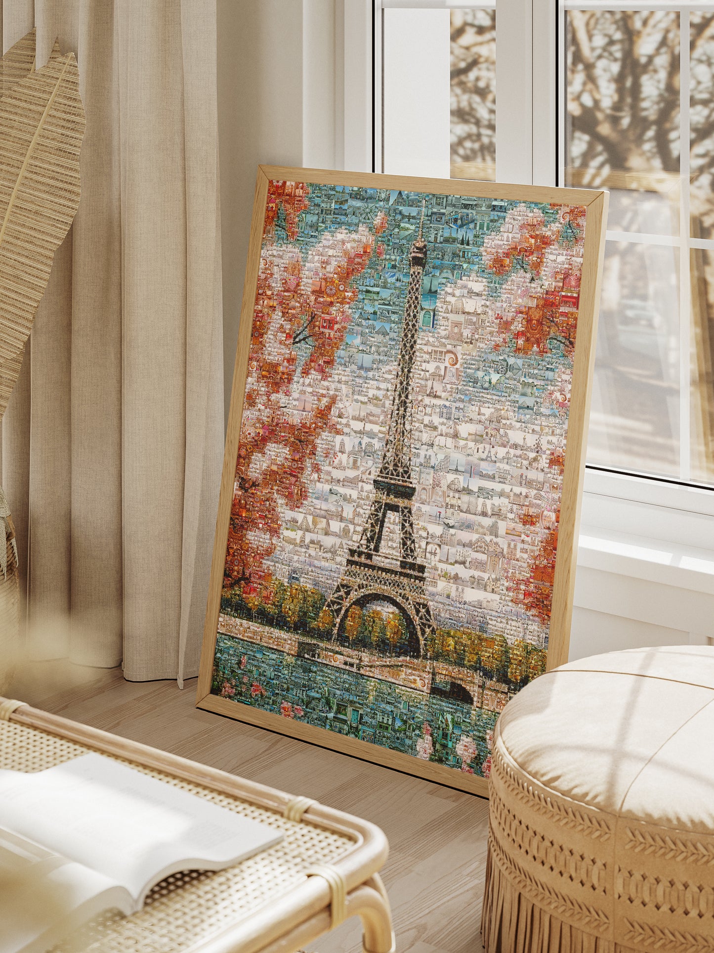 Stunning Paris Mosaic Art: Eiffel Tower & Iconic Landmarks | Perfect Wall Decor AtelierMosaics
